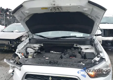 2015 Mitsubishi Outlander Sport Se from USA, damaged, VIN 4A4AP4AU8FE062548